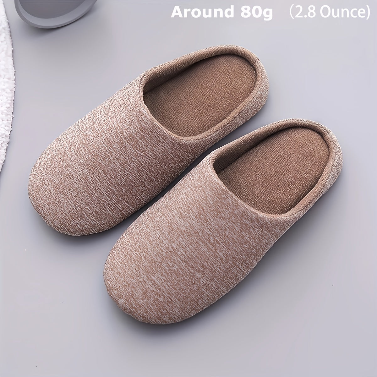 Men's Soft Cotton Home Slippers Assorted Colors