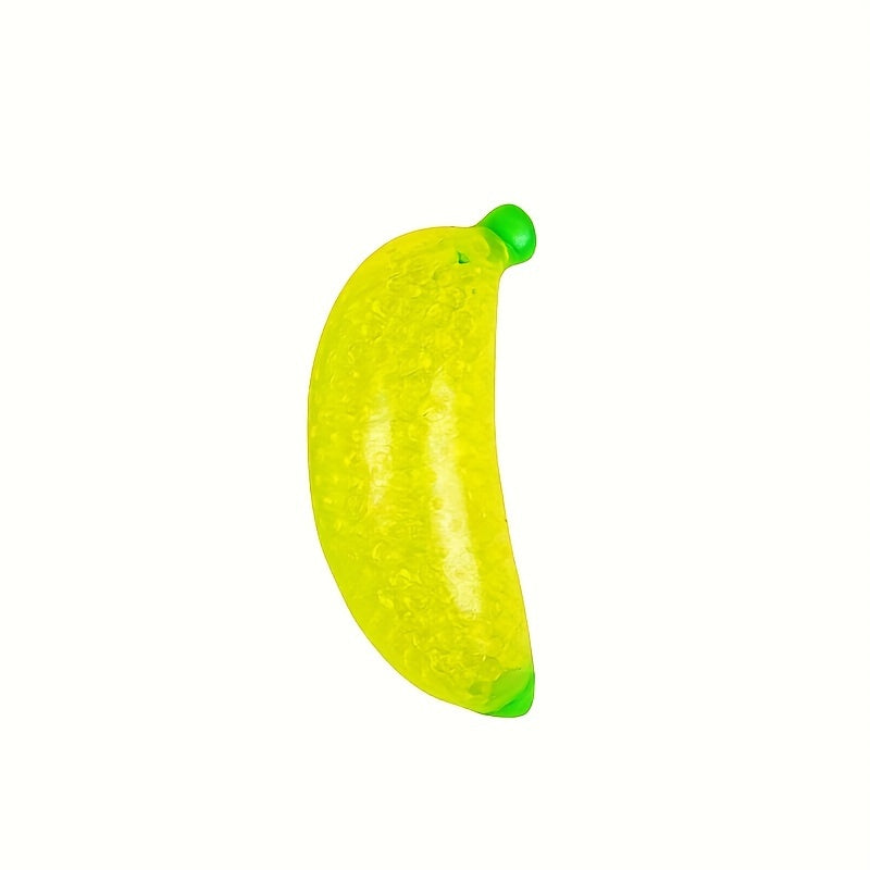 3pcs Simulation Banana Squeeze Toy Anti Anxiety Decompression Toys