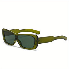 Fashionable Square Frame Sun-resistant Sunglasses for Outdoor Travel