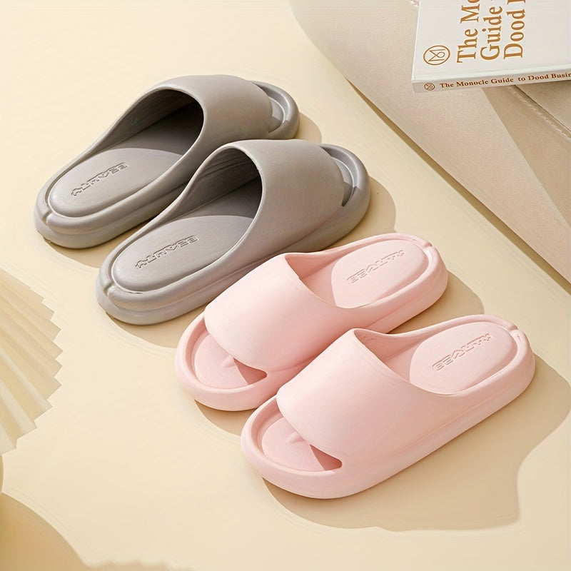 Men's Lightweight Non Slip Open Toe Quick Drying Slides
