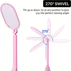 270 Degree Folding Lash Mirror for Extensions and Makeup