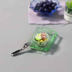 Mini Veggie Salad for OB11 Toy House Accessories