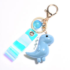 Acrylic Dino Doll Keychain for Boys