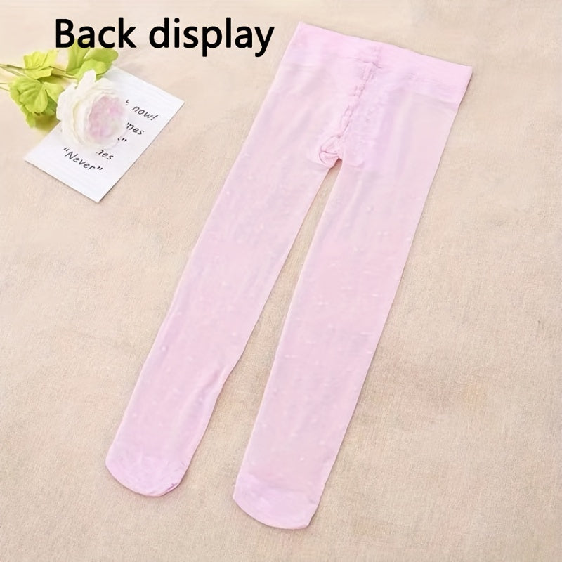 Girls Cat Embroidery Mesh Pantyhose for Summer