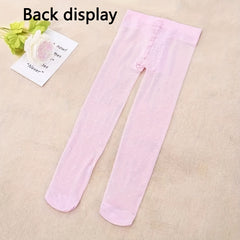 Girls Cat Embroidery Mesh Pantyhose for Summer