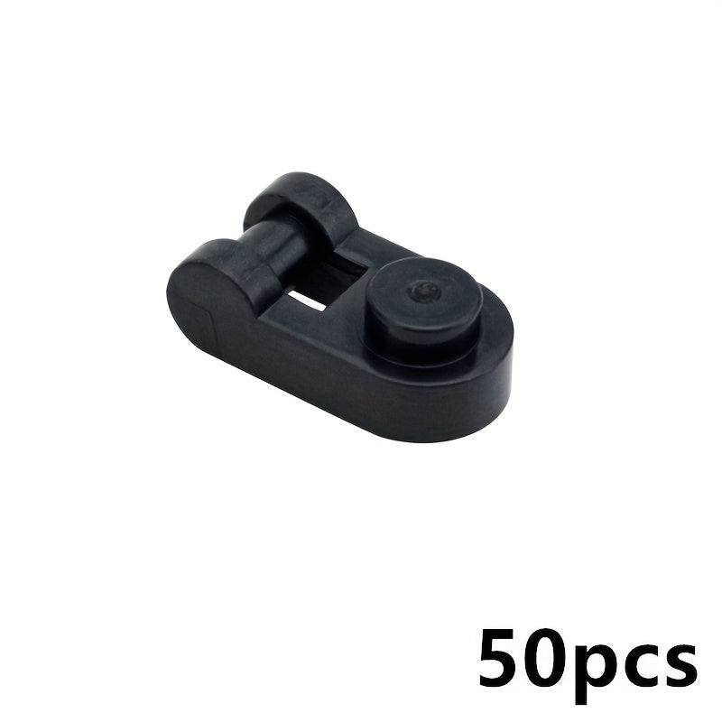 50pcs DIY Building Blocks 1x1 with U Clamp Compatible 6019