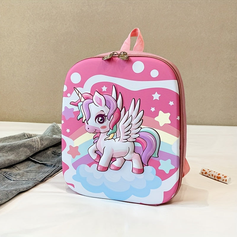 Kids Cartoon Backpack Large Capacity Schoolbag