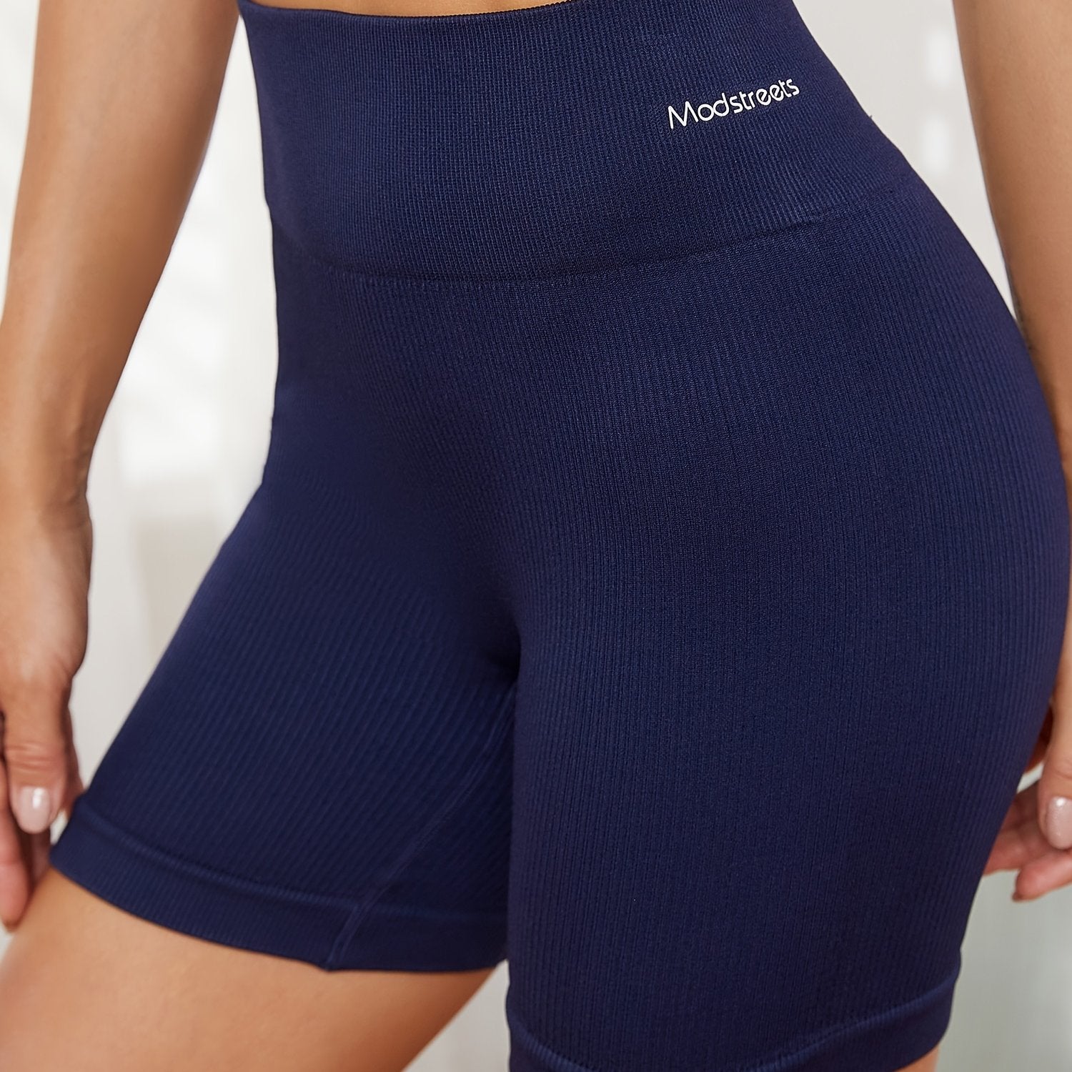 High Stretch Yoga Shorts High Waist Fitness Sporty Shorts