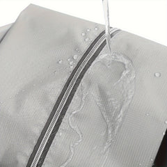 Portable Shoe Storage Bag with Zipper, Dustproof Shoe Bag for Travel