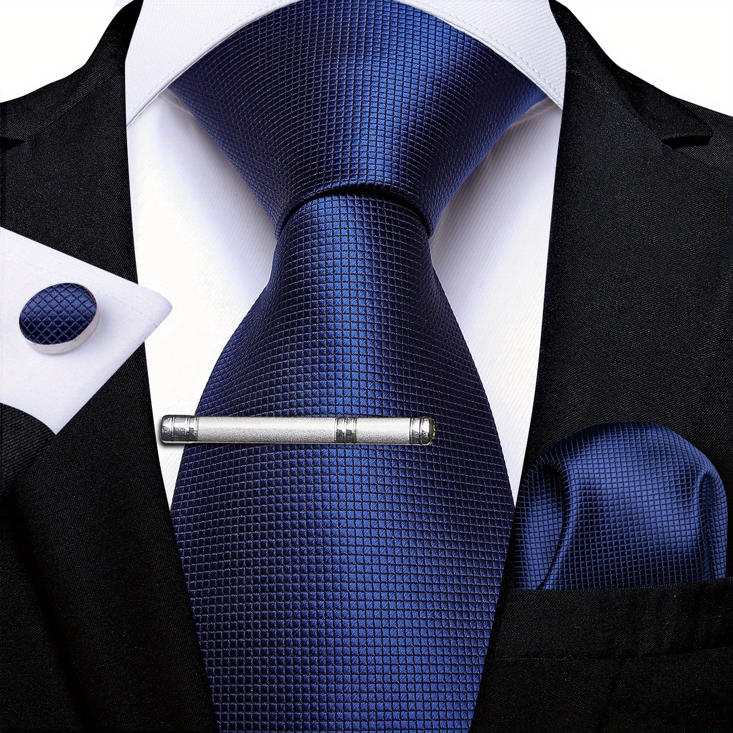 Men's Business Silk Necktie - Formal Woven Design