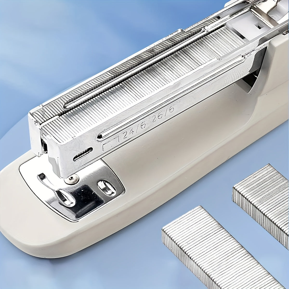 Rotatable Heavy Duty Stapler for Desk Pale 50 Sheet Capacity