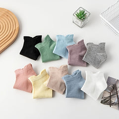 10 Pairs Women's Sports Ankle Socks Soft & Lightweight Low Cut Stockings
