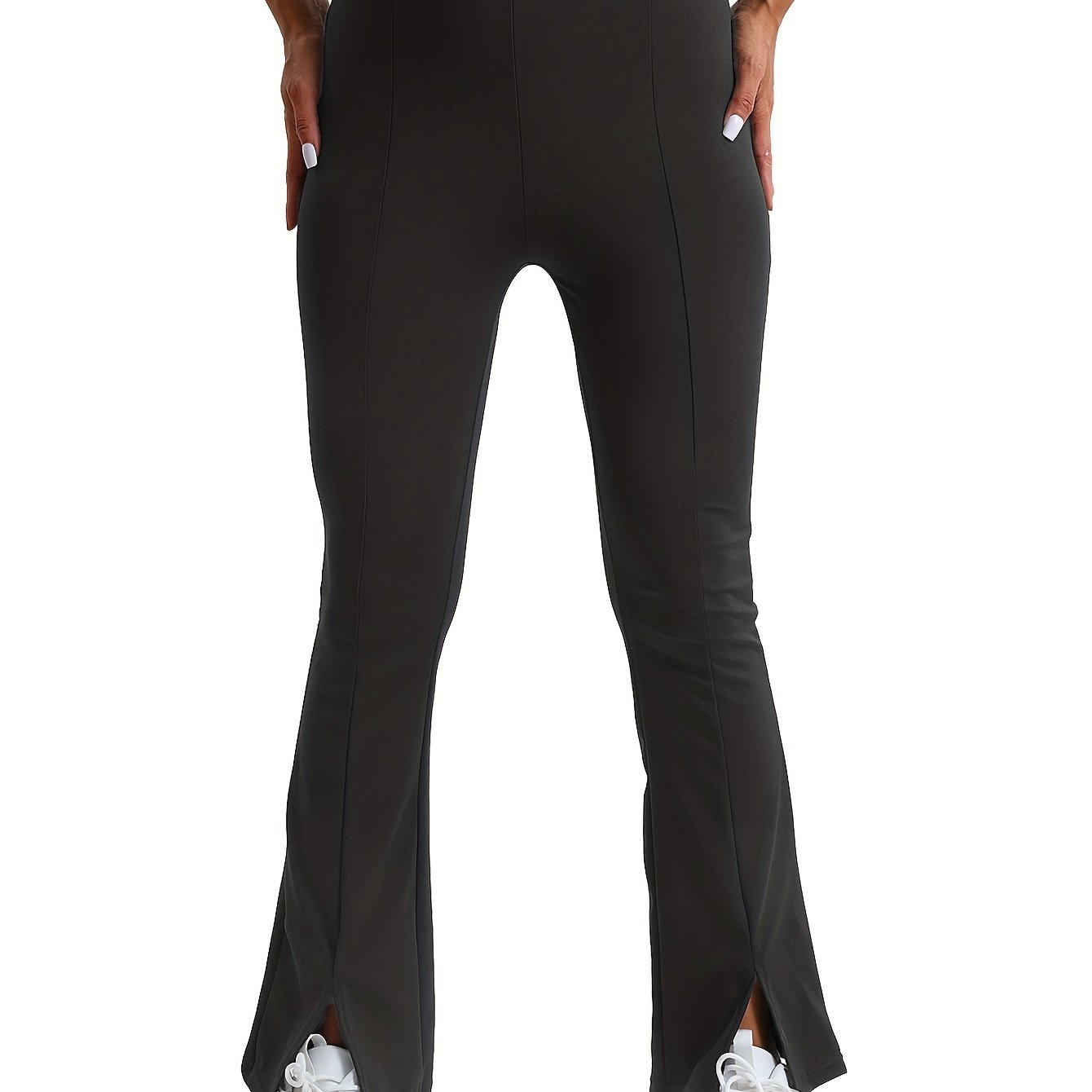 High Waist Flared Yoga Pants High Stretch Fitness Leggings