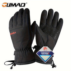 Waterproof Winter Gloves w/ Touchscreen - Ideal for Skiing & Outdoor Work
