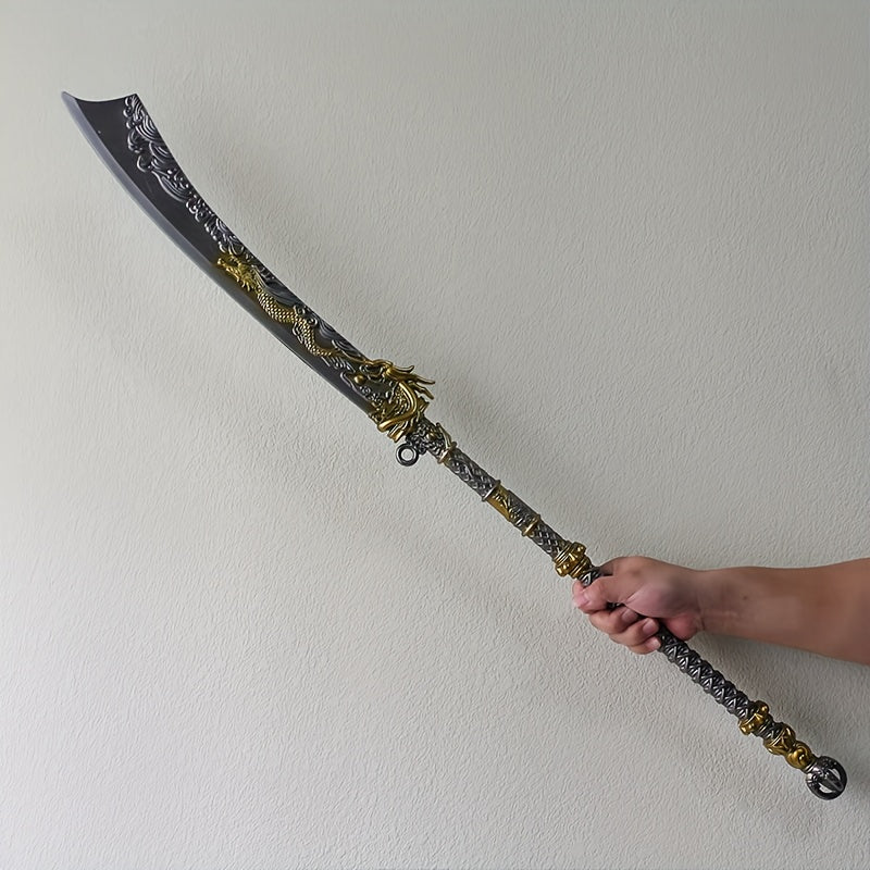 3D Dragon Pattern Carved Plas. Toy for Cosplay Prop