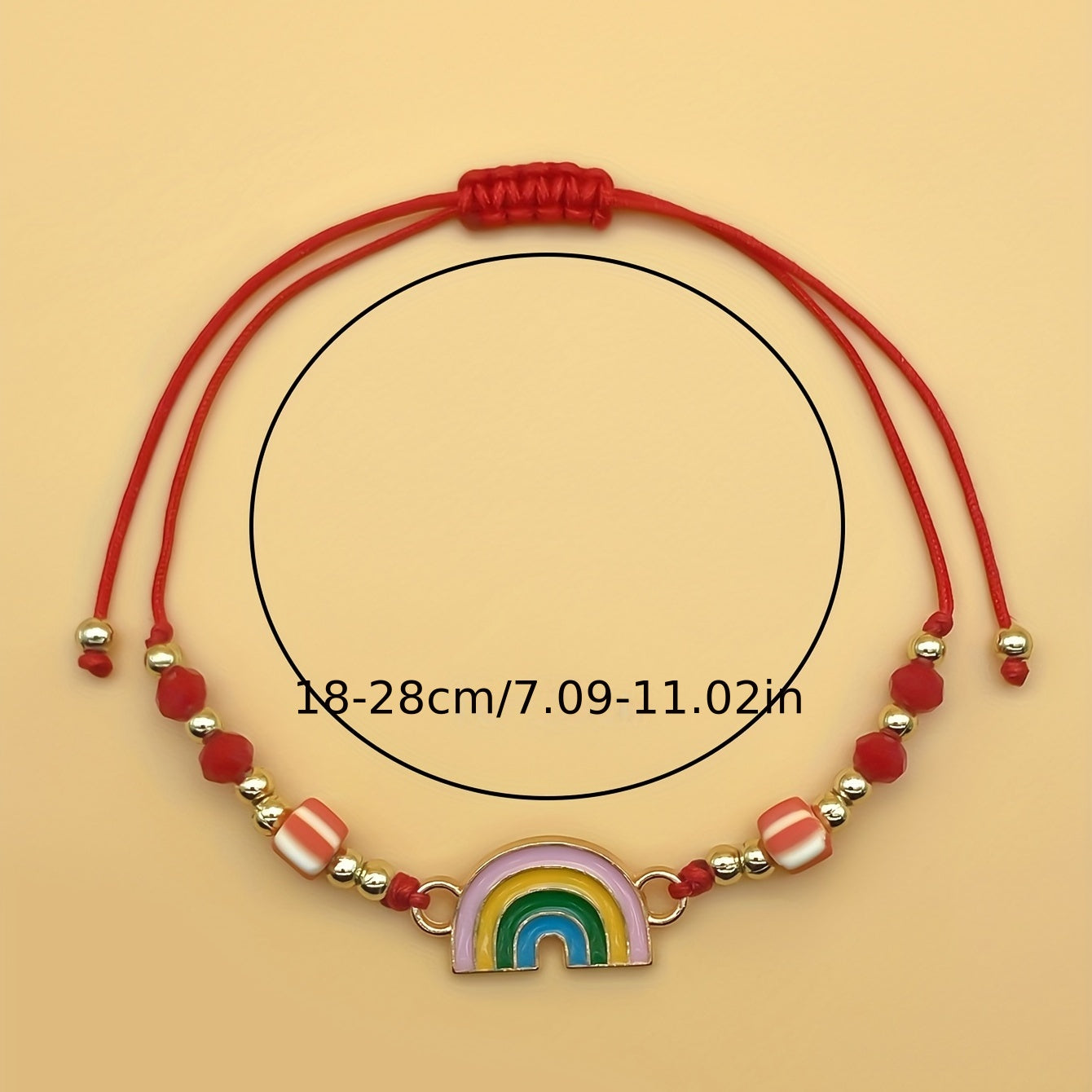 12pcs Pride Rainbow Clay Crystal Bracelet Family Gift