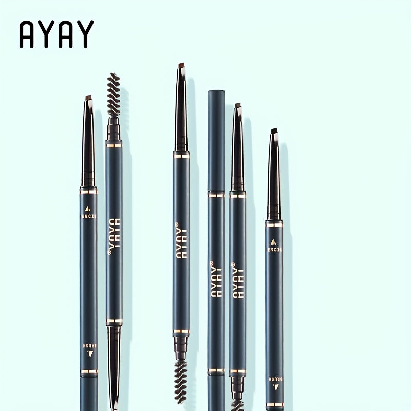 Triangle Head Eyebrow Pencil Fine Smooth Smudge Proof Makeup Stick