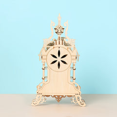 3D Wooden Puzzle Bell Tower Building Kit 54pcs DIY Handicraft
