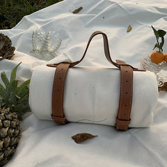 1pc 150 Picnic Mat With Strap Outdoor Camping Tablecloth