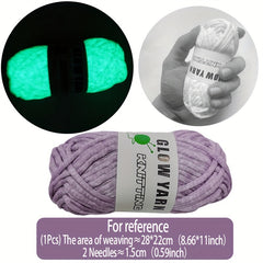 Coarse Luminous Yarn Face Mask DIY Kit