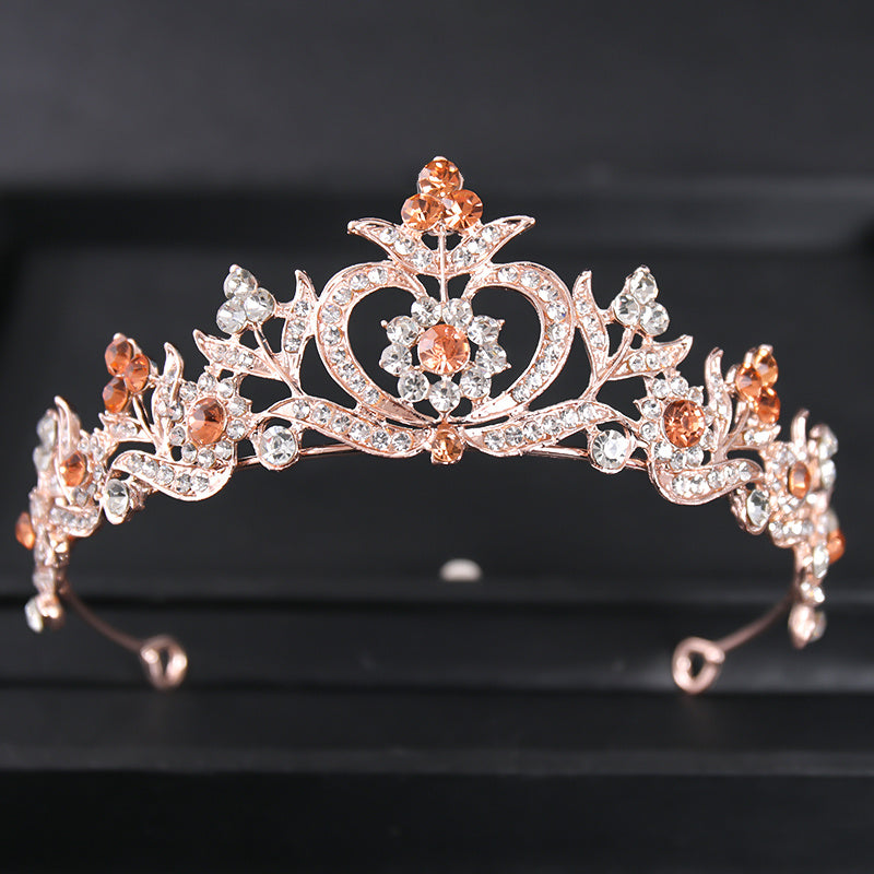 Rhinestone Queen Tiara for Women Princess Crown Birthday Tiara Headbands