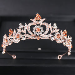 Rhinestone Queen Tiara for Women Princess Crown Birthday Tiara Headbands