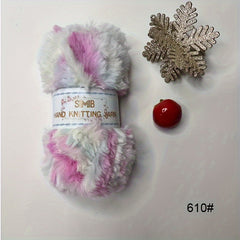 3pcs Colorful 100% Polyester Yarn for Crocheting Knitting