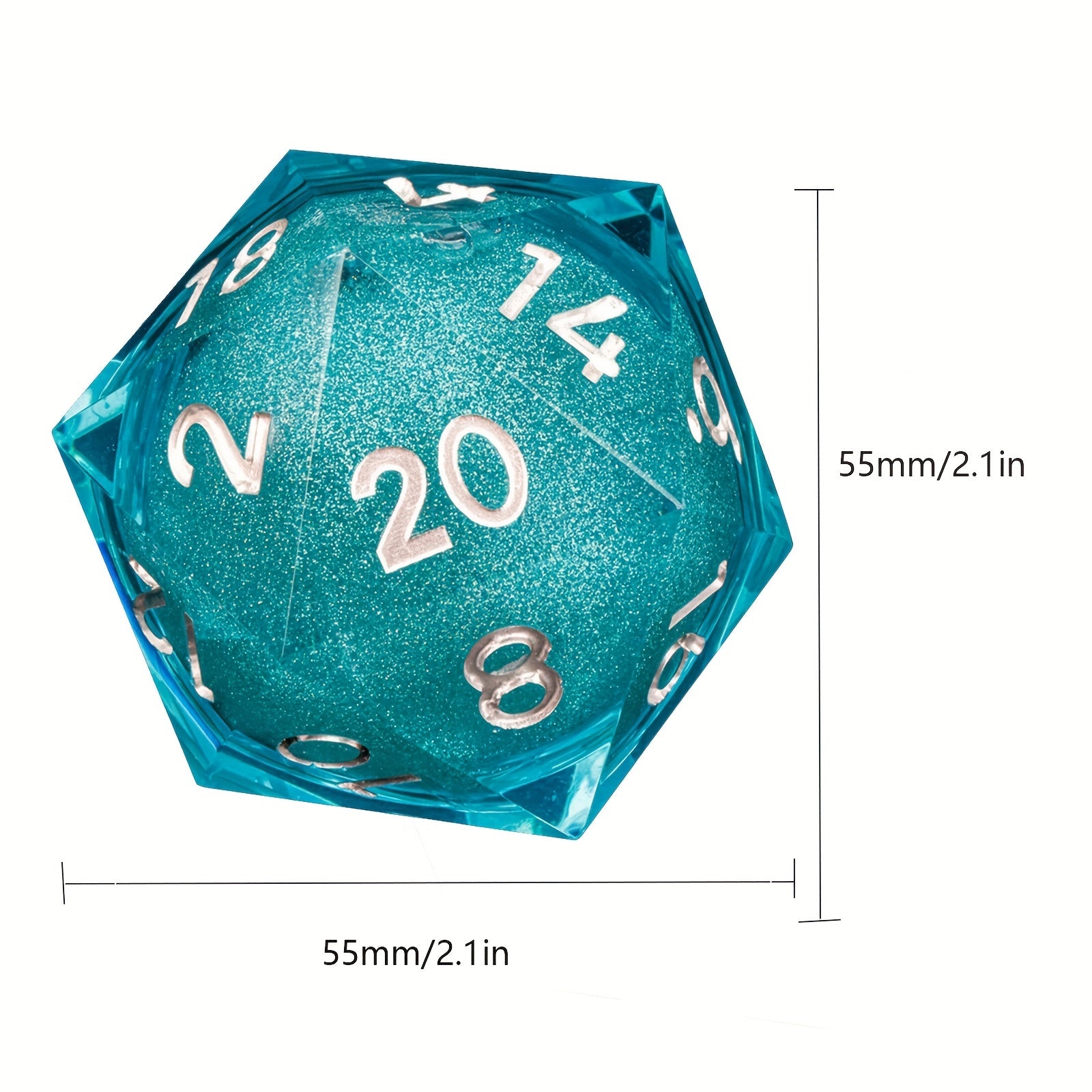 Quicksand Giant D20 Polyhedral Game Dice