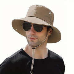 Men's Breathable Fisherman Hat Outdoor Sun Hat
