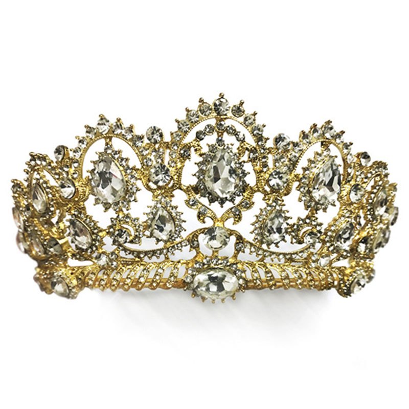 Crystal Rhinestone Tiara Bridal Party Wedding Jewelry