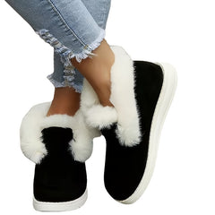 Women's Plush Lined Ankle Snow Boots