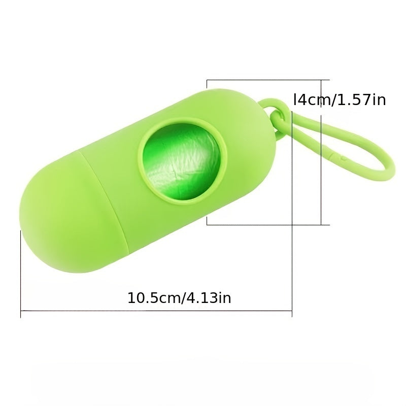 Portable Pet Poop Bag Holder Dispenser for Dog Outdoor Supply