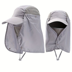 Men's Multifunctional Outdoor Fishing Sunshade Hat