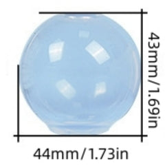 9 Sizes Sphere Silicone Resin Mold DIY Jewelry Soap Decorations
