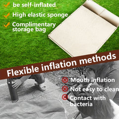 Portable Automatic Inflatable Mattress for Camping & Home Use