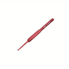 High Coloured Handle Crochet Hook For Arthritic Hands With Stitch Markers
