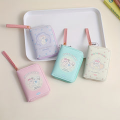 Cartoon PU Leather Short Wallet for Girls