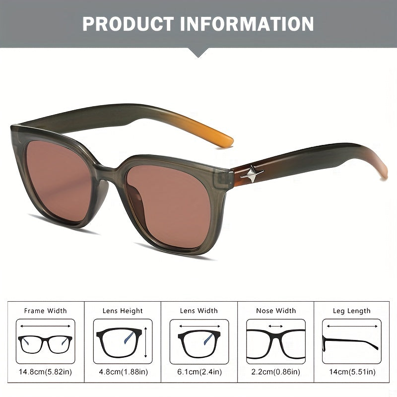 Men's Large Frame UV Protection Sunglasses Outdoor PC Lenses with Box