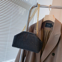 Women's Chain Shoulder Bag Sequin Cloud Bag