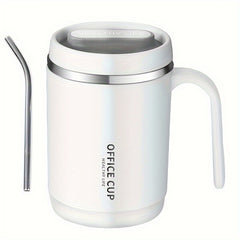 Double Anti-scald Tea Cup Stainless Steel Insulated Coffee Mug