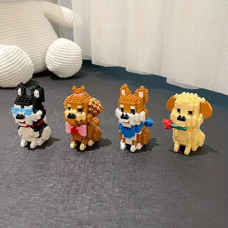 DIY Toy Building Blocks Set for Cute Pet Dog