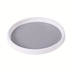 2 Layer Turntable Storage Tray Non Slip Rotating Seasoning Box Cosmetic Kitc