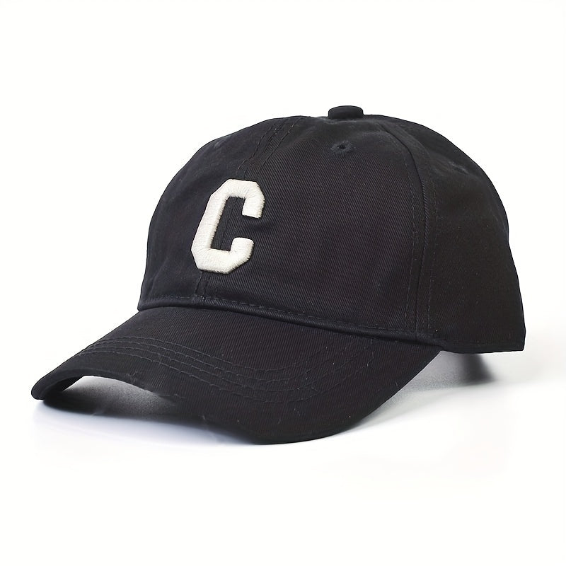 Casual Letter Embroidery Cap Sun Protection Comfortable Breathable Cap