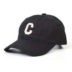 Casual Letter Embroidery Cap Sun Protection Comfortable Breathable Cap