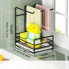 Kitchen Storage Rack Sponge Draining Rack Kitchen Accessories