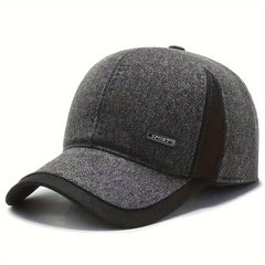 Thicker Winter Ears Protection Baseball Cap Snapback Sun Hat