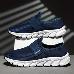 Men's Slip on Sneakers Lightweight Mesh Athletic Shoes
