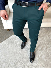 Solid Slim Men's Pants Europe And US Style Pencil Pants