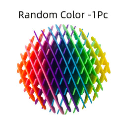 Glowing Finger Telescopic Tennis Toy Random Colors