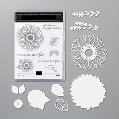 Sunflowers Metal Cutting Dies Or Stamps Sets For Card Decoration
